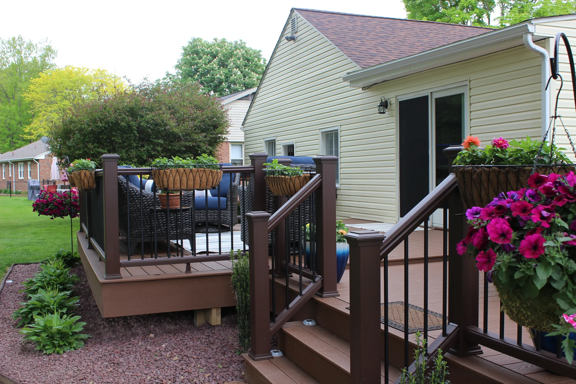 Custom deck project by Oasis Custom Decks