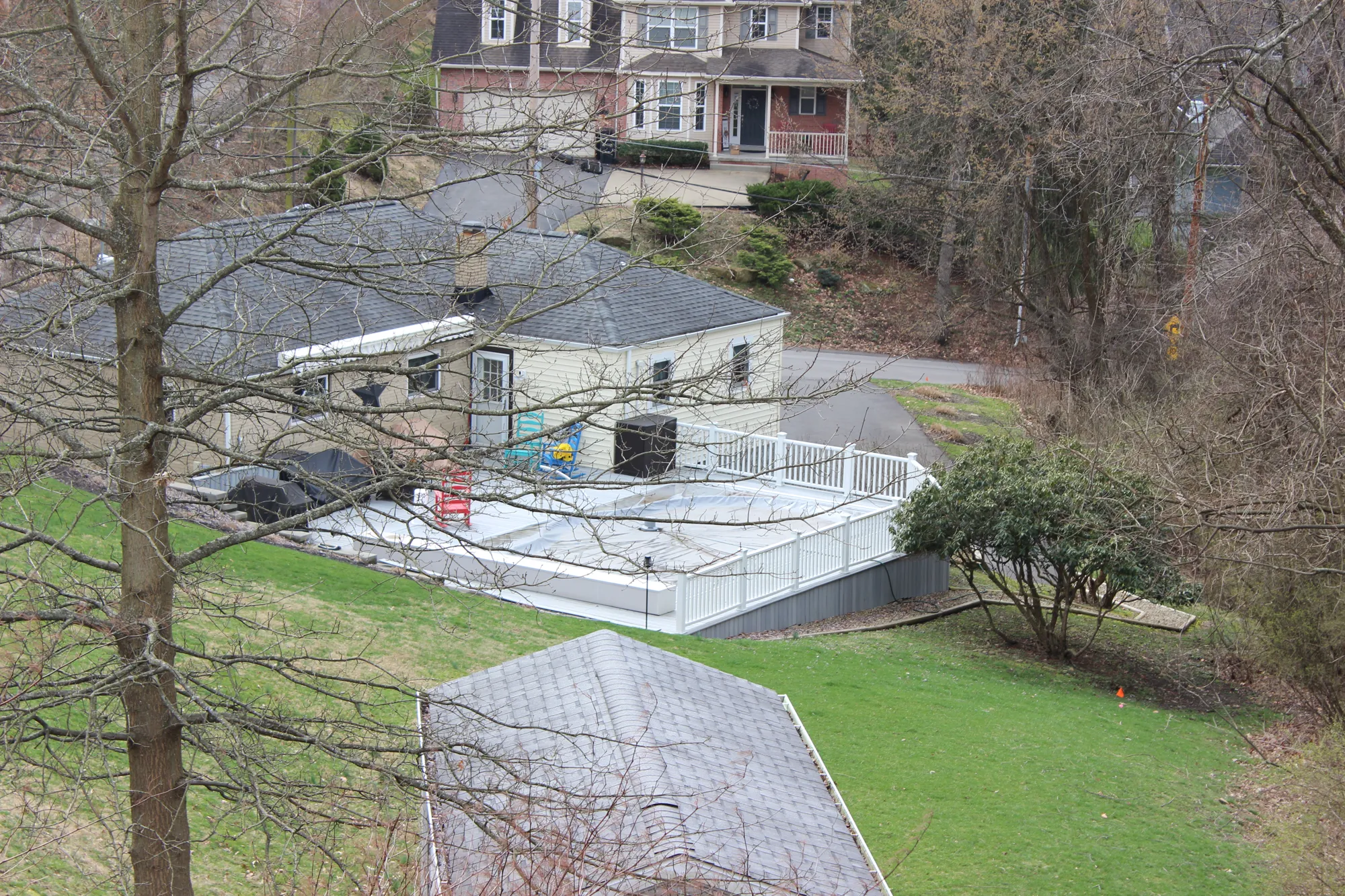 Custom deck project by Oasis Custom Decks