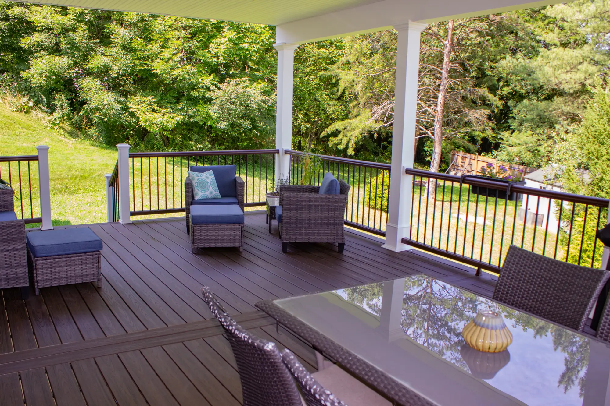 Custom deck project by Oasis Custom Decks