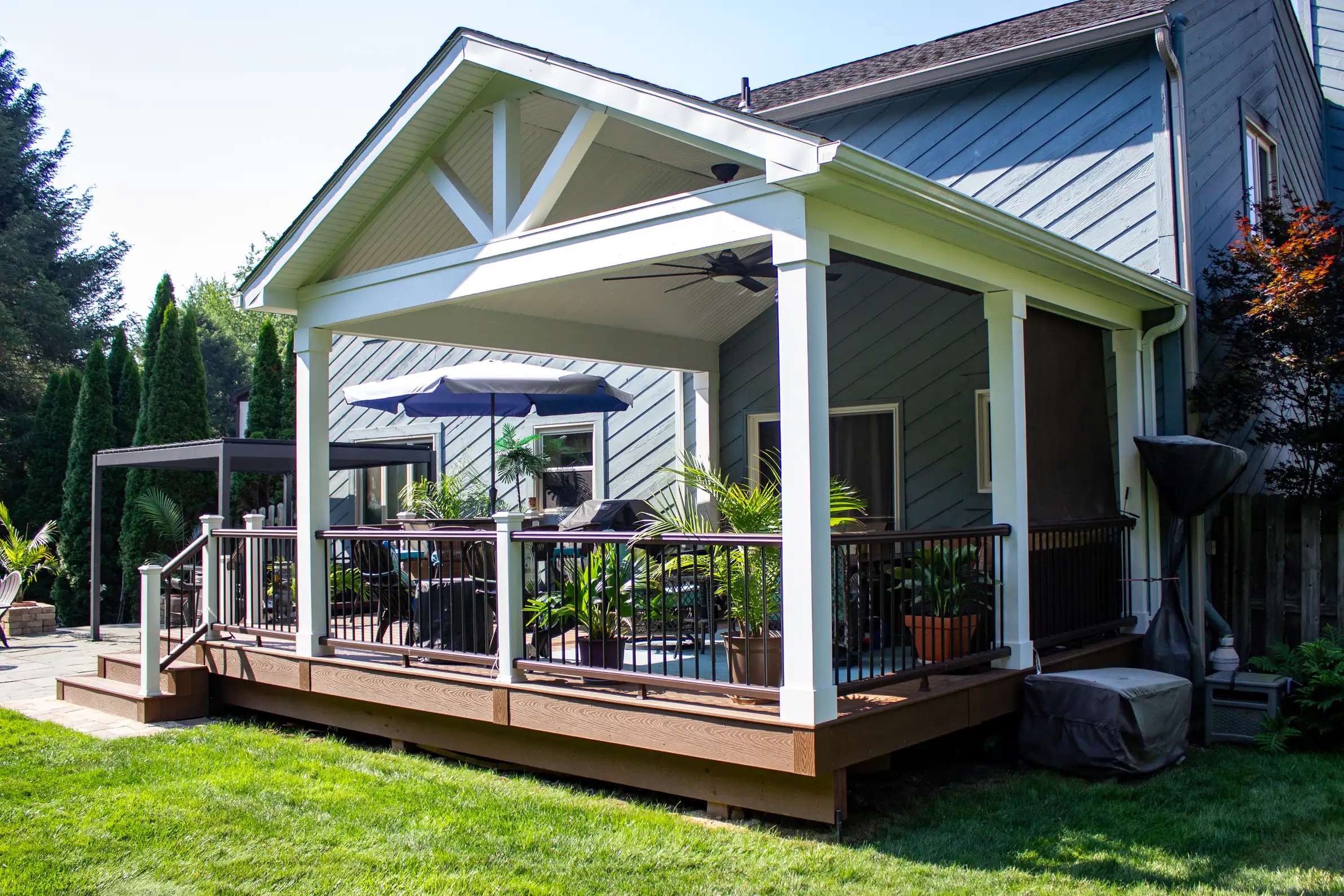 Custom deck project by Oasis Custom Decks