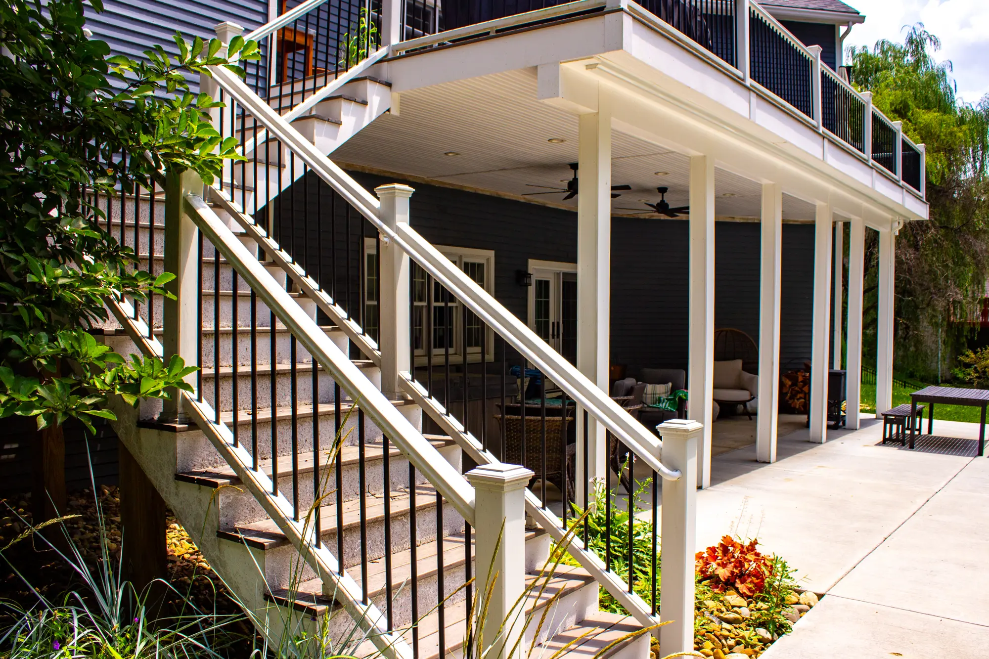 Custom deck project by Oasis Custom Decks